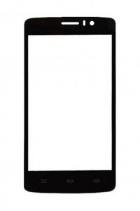 Replacement Front Glass For Thl 4000 Black By - Maxbhi.com