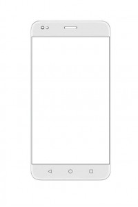 Replacement Front Glass For Intex Aqua Lions T1 Lite Champagne By - Maxbhi.com