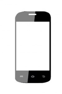 Replacement Front Glass For Lemon T159 White By - Maxbhi.com