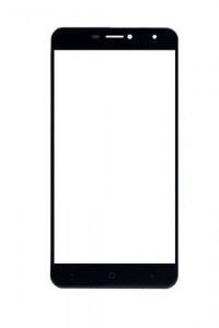 Replacement Front Glass For Doogee X7 Pro Black By - Maxbhi.com