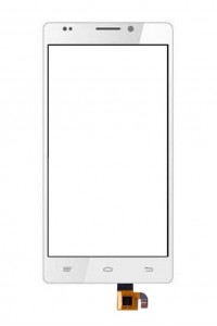 Touch Screen Digitizer For Intex Aqua Power Hd White By - Maxbhi.com