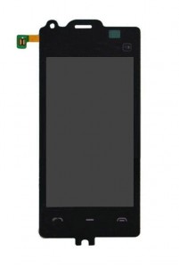 Lcd With Touch Screen For Nokia 5530 Xpressmusic Black By - Maxbhi.com