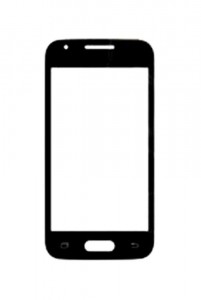 Replacement Front Glass For Samsung Galaxy S Duos 3ve Black By - Maxbhi.com