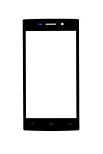 Replacement Front Glass For Vivo Y15 Black By - Maxbhi.com
