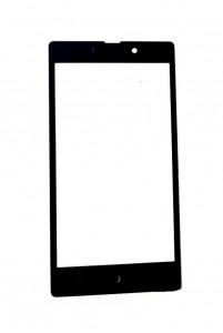 Replacement Front Glass For Lyf Wind 7 Black By - Maxbhi.com