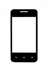 Replacement Front Glass For Huawei Ascend Y221 Black By - Maxbhi.com