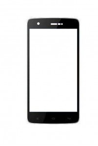 Replacement Front Glass For Gionee Ctrl V6l Lte Black By - Maxbhi.com