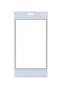 Replacement Front Glass For Karbonn A14 Plus White By - Maxbhi.com
