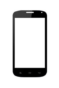 Replacement Front Glass For Celkon A409 Black By - Maxbhi.com