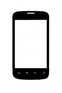 Replacement Front Glass For Micromax Ninja A27 White By - Maxbhi.com