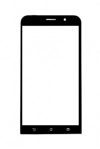 Replacement Front Glass For Asus Zenfone Go Zb552kl White By - Maxbhi.com