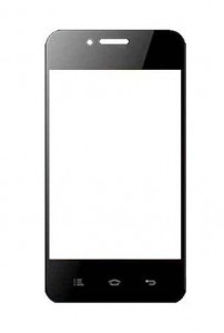 Replacement Front Glass For Celkon A333 Yellow By - Maxbhi.com