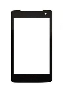 Replacement Front Glass For Vox Mobile E10 White By - Maxbhi.com