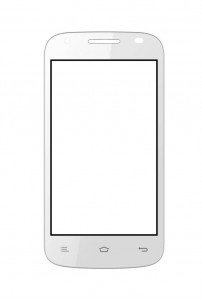 Replacement Front Glass For Ismart Is402 Gravity X2 White By - Maxbhi.com