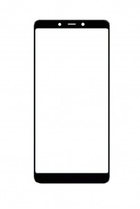 Replacement Front Glass For Infinix Note 6 Blue By - Maxbhi Com