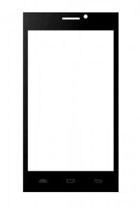 Touch Screen Digitizer For Jivi Jsp 38 Black By - Maxbhi.com