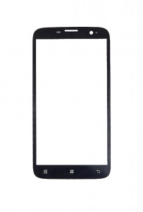 Replacement Front Glass For Lenovo A850 Black By - Maxbhi.com