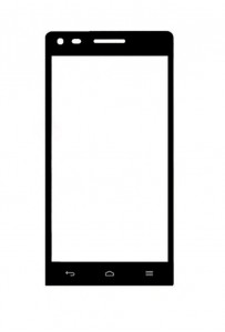 Replacement Front Glass For Huawei Ascend G6 Black By - Maxbhi.com