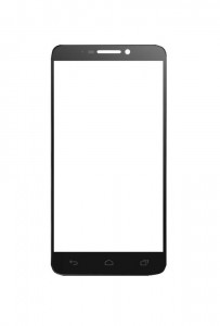 Replacement Front Glass For Alcatel Idol Ultra Ot6033x Black By - Maxbhi.com