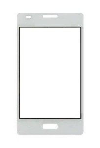 Replacement Front Glass For Lg Optimus L5 Dual E612 White By - Maxbhi.com