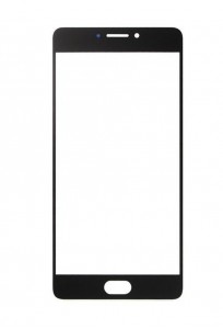 Replacement Front Glass For Gionee M6 Black By - Maxbhi.com