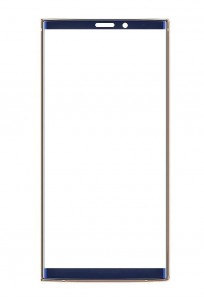 Replacement Front Glass For Gionee M7 Plus Black By - Maxbhi.com