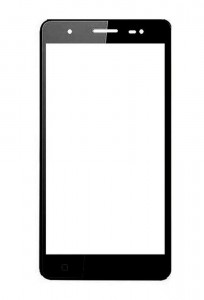 Replacement Front Glass For Micromax Canvas Juice 3 Plus White By - Maxbhi.com