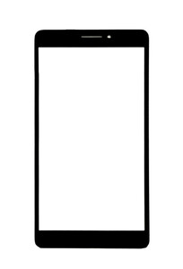 Replacement Front Glass For Lenovo Golden Warrior Note 8 Black By - Maxbhi.com