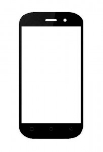 Replacement Front Glass For Swipe Konnect Neo 4g Black By - Maxbhi.com