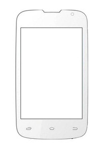 Replacement Front Glass For Karbonn Smart A55i White By - Maxbhi.com