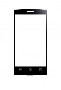 Replacement Front Glass For Dell Thunder Black By - Maxbhi.com