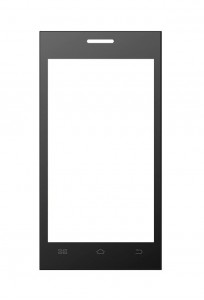 Replacement Front Glass For Jivi Jp X5151 Black By - Maxbhi.com