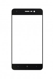 Replacement Front Glass For Wiko Lenny4 Black Bleen By - Maxbhi.com