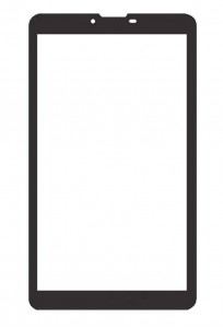 Replacement Front Glass For Torque Droidz Push Plus White By - Maxbhi.com