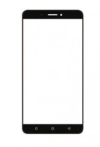 Replacement Front Glass For Kingzone S20 Black By - Maxbhi.com