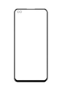 Replacement Front Glass For Honor View30 Black By - Maxbhi Com