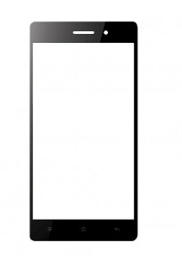 Replacement Front Glass For Oppo R5s Black By - Maxbhi Com