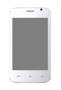 Lcd With Touch Screen For Karbonn Alfa A110 White By - Maxbhi.com