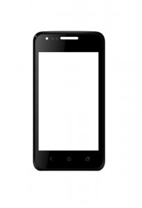 Replacement Front Glass For Karbonn A2 Black By - Maxbhi.com