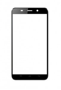 Replacement Front Glass For Micromax Canvas Play 4g White By - Maxbhi.com