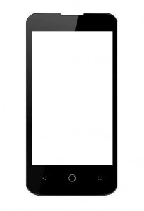 Replacement Front Glass For Lyf Flame 5 Black By - Maxbhi.com