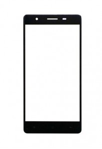 Replacement Front Glass For Cubot S550 Pro Black By - Maxbhi.com