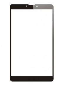 Replacement Front Glass For Tescom Bolt 3g Kitkat Black By - Maxbhi.com