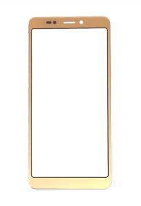 Replacement Front Glass For Wiko Jerry 3 Gold By - Maxbhi Com
