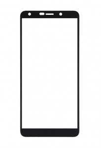 Replacement Front Glass For Wiko Y61 Black By - Maxbhi Com