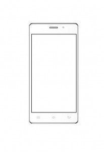 Replacement Front Glass For Spice Stellar 526 Mi526 White By - Maxbhi.com