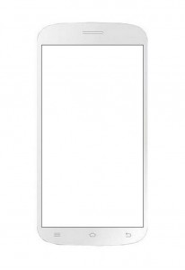 Replacement Front Glass For Cheers Smart 5 White By - Maxbhi.com