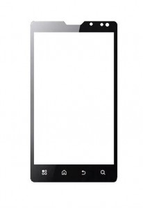 Replacement Front Glass For Lemon P101 Attitude Black By - Maxbhi.com