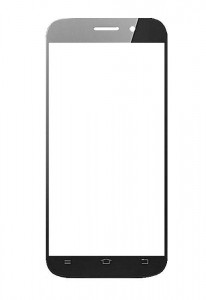 Replacement Front Glass For Innjoo X3 Black By - Maxbhi.com