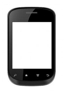 Touch Screen Digitizer For Lava Iris N320 Black By - Maxbhi.com